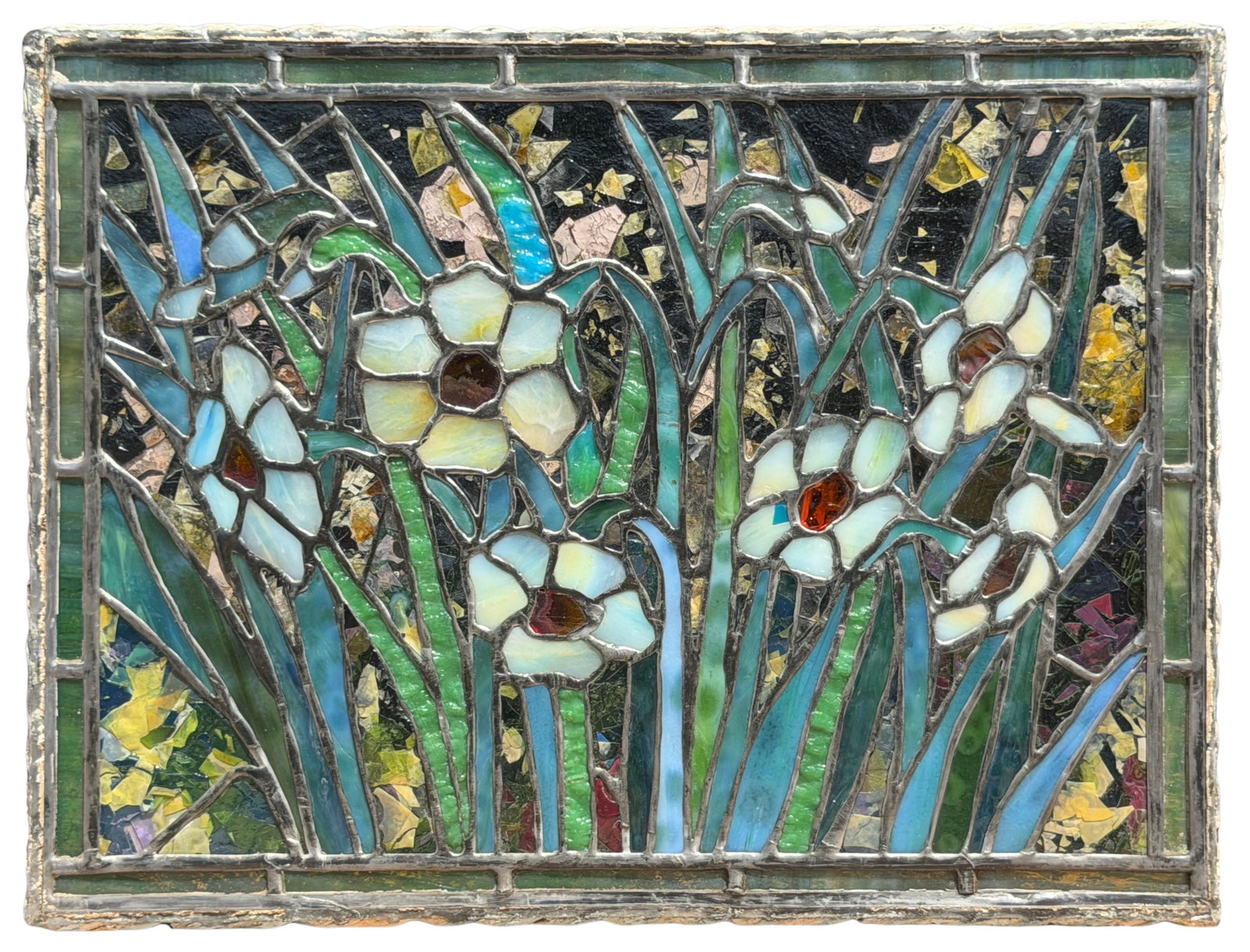 Tiffany Studios "Daffodil" Panel - 6