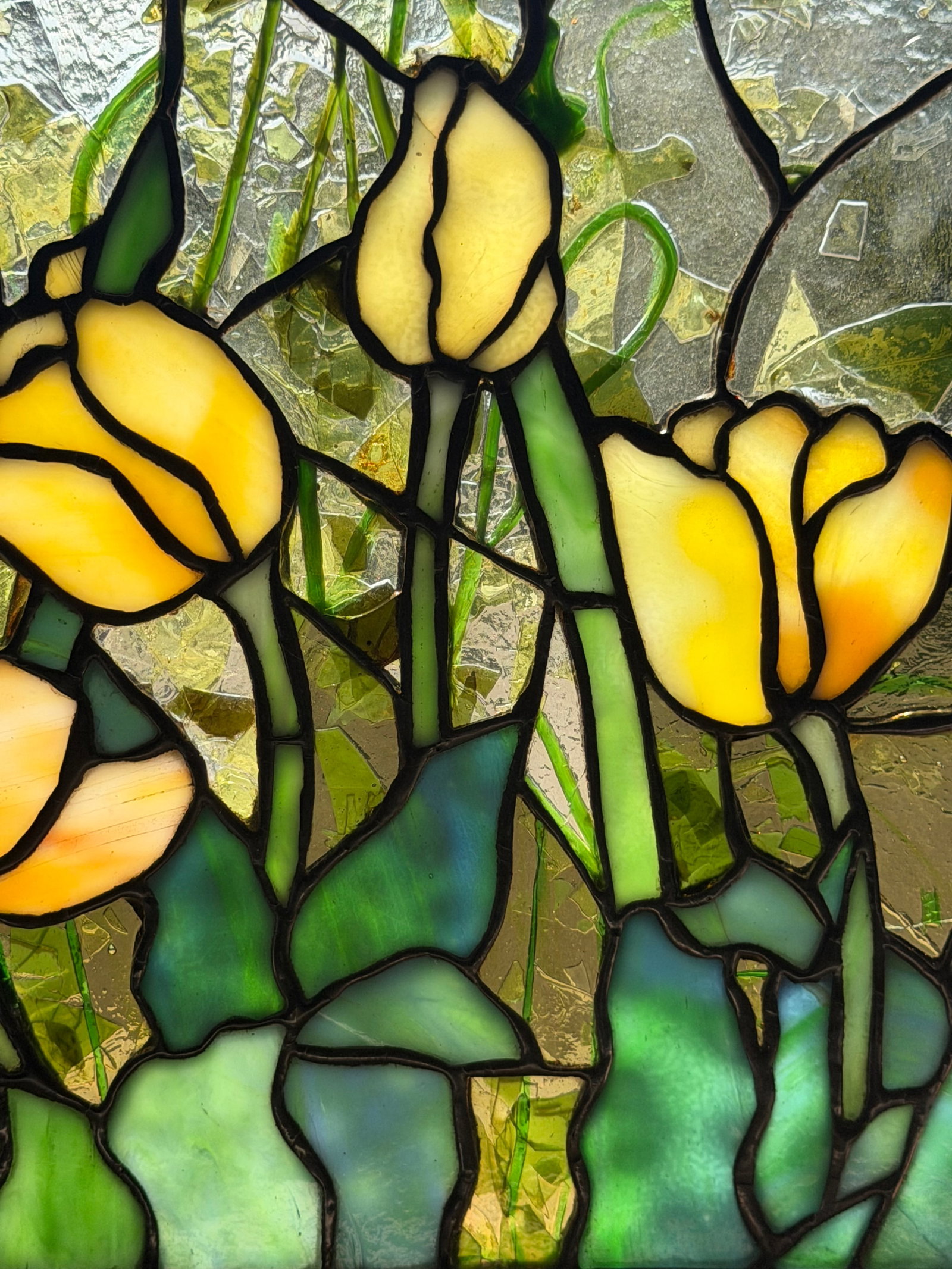 Tiffany Studios "Tulip" Panel - 4
