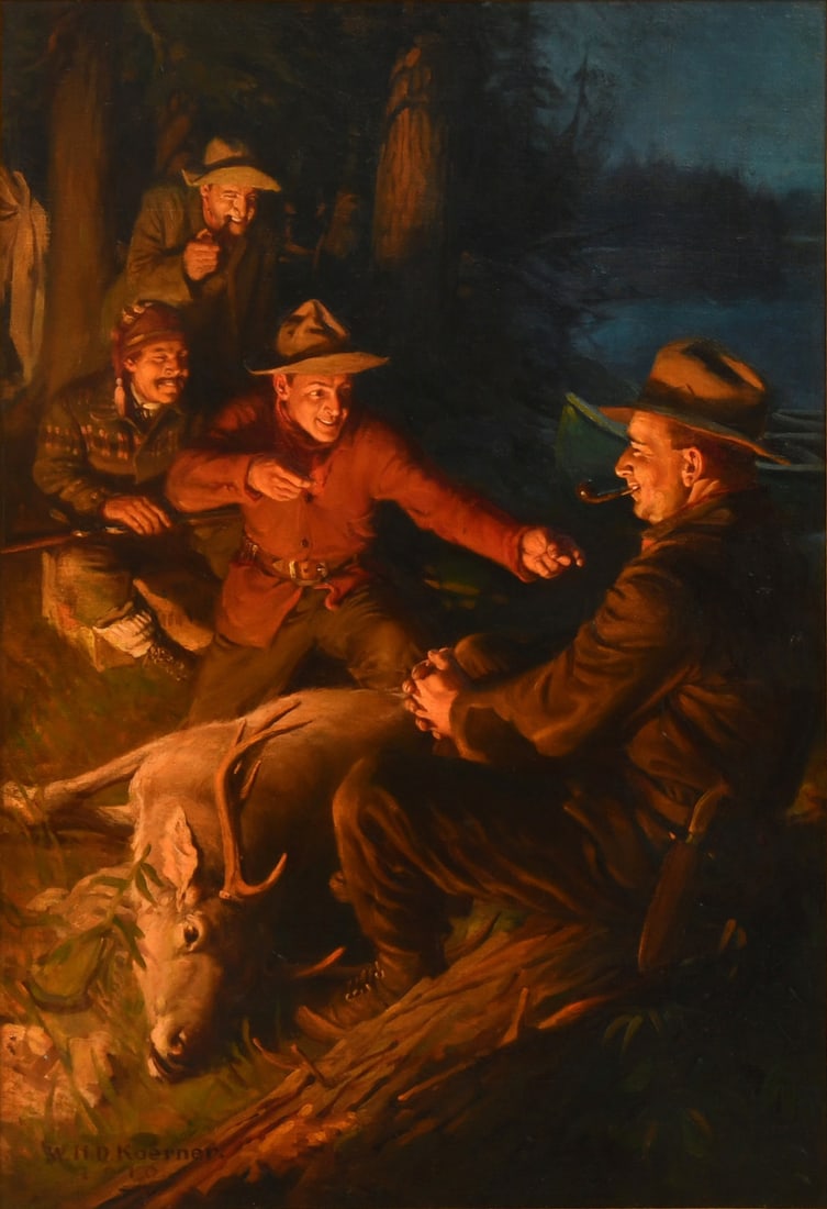 William H.D. Koerner (American, 1878-1938), "Quit Your Kidding" (1 of 7)