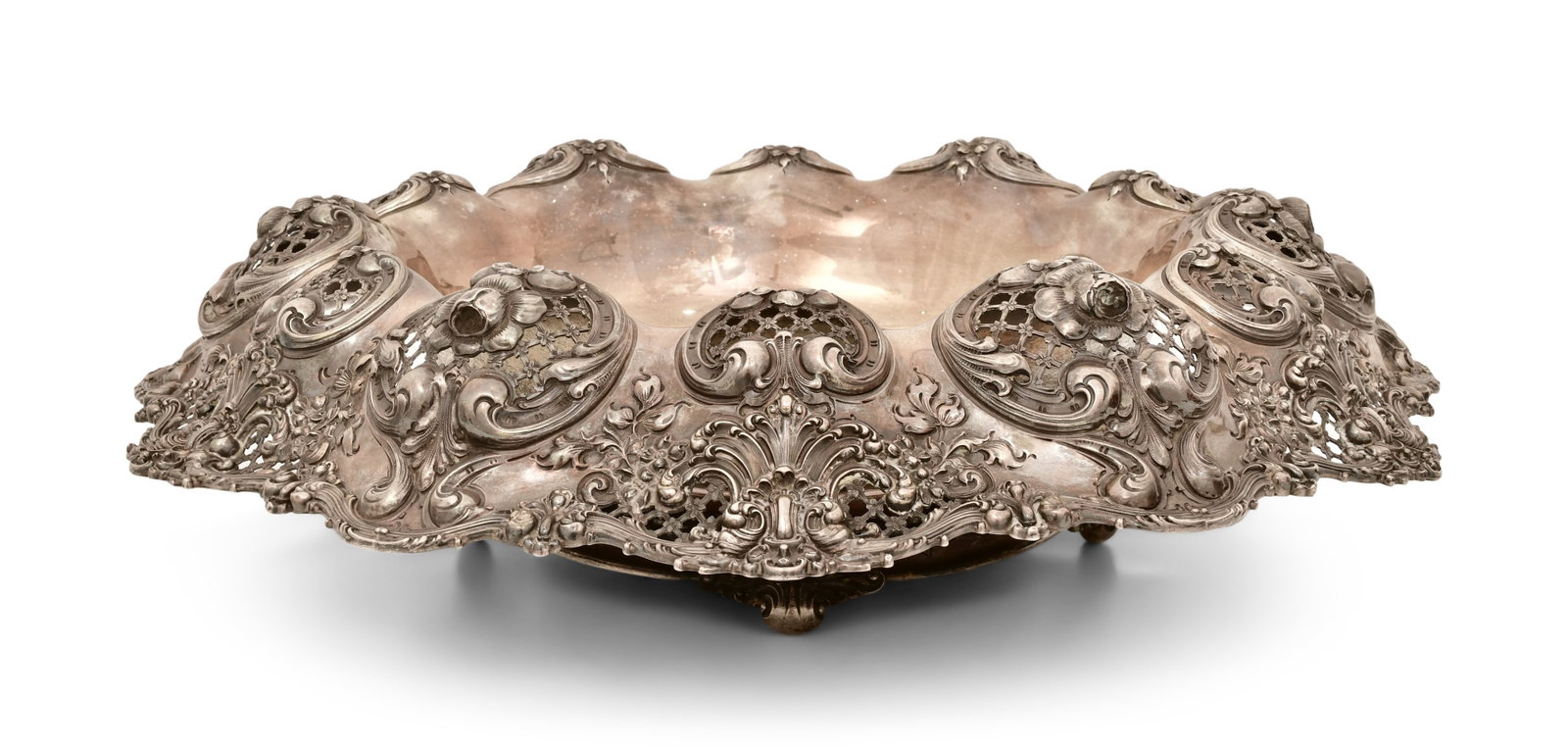 Ludwig, Redlich & Co. Sterling Silver Centerpiece Bowl (1 of 5)