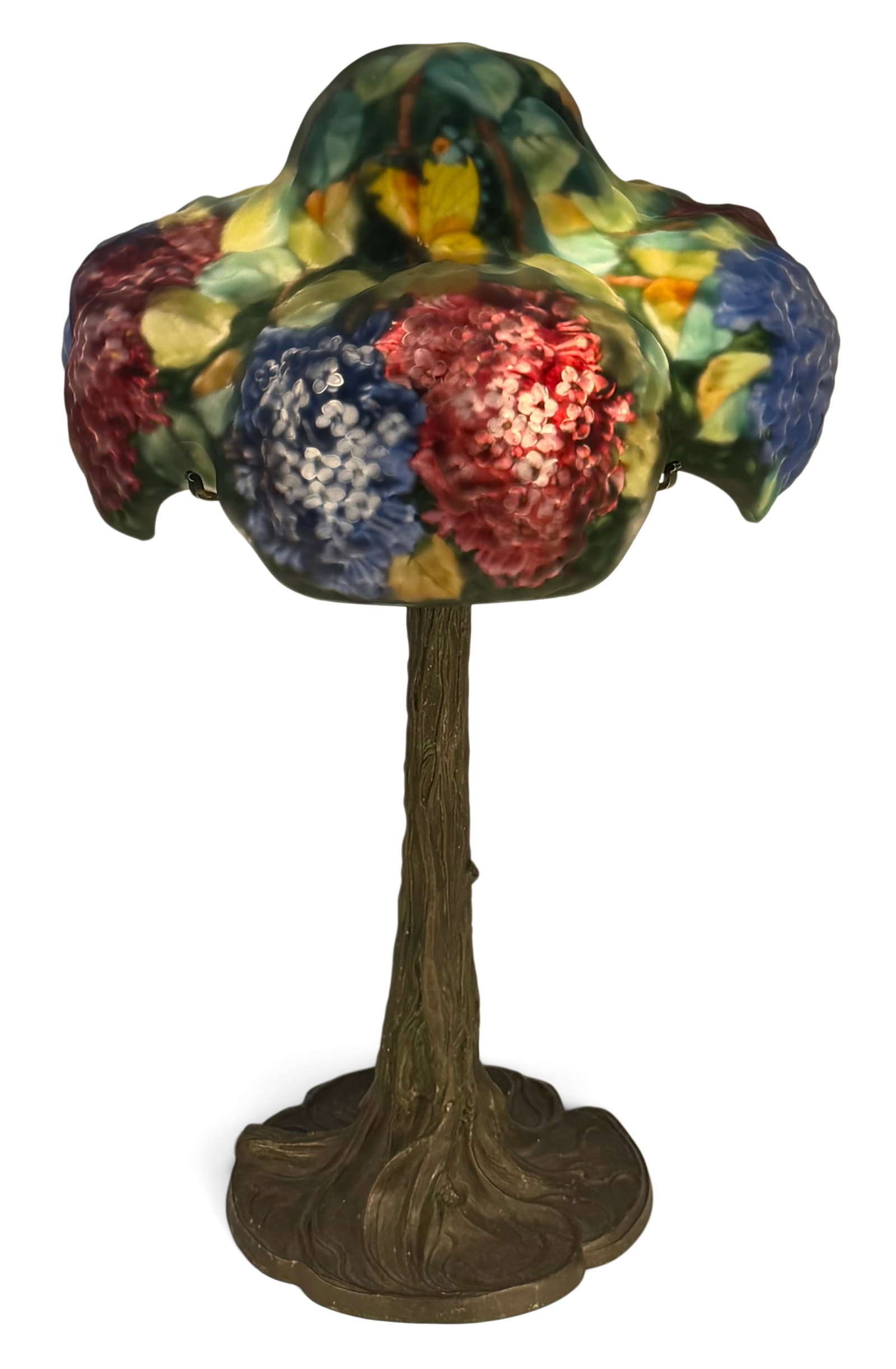 Pairpoint Puffy "Lilac" Table Lamp (1 of 6)