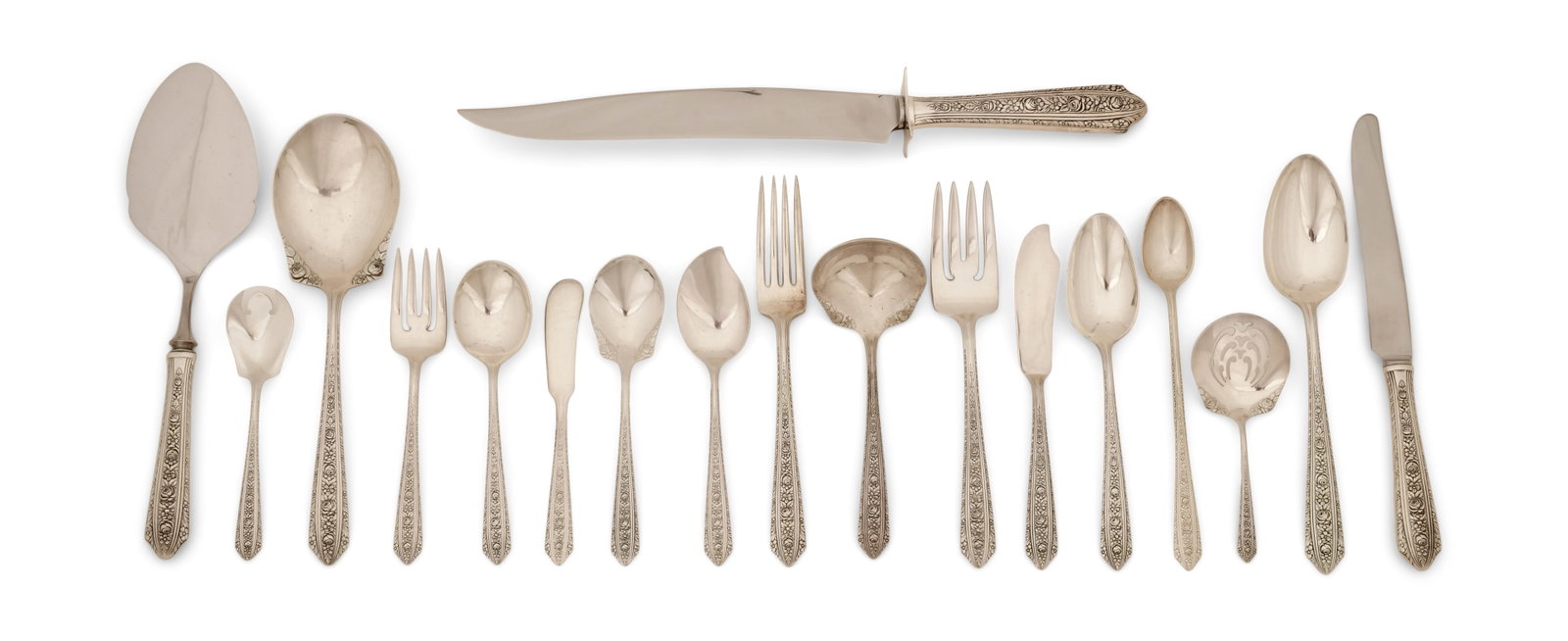 Wallace "Normandy" Flatware Set, 211 Pieces - 2