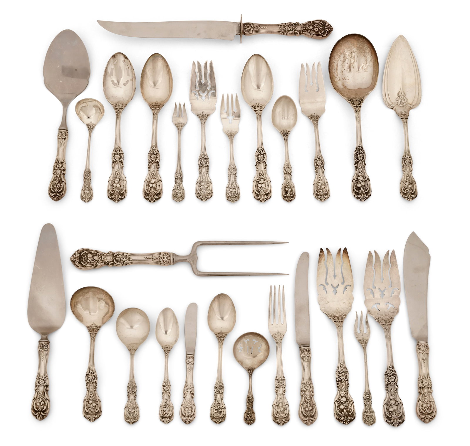 Reed & Barton "Francis I" Sterling Silver Flatware Set, 161 Pieces (1 of 6)