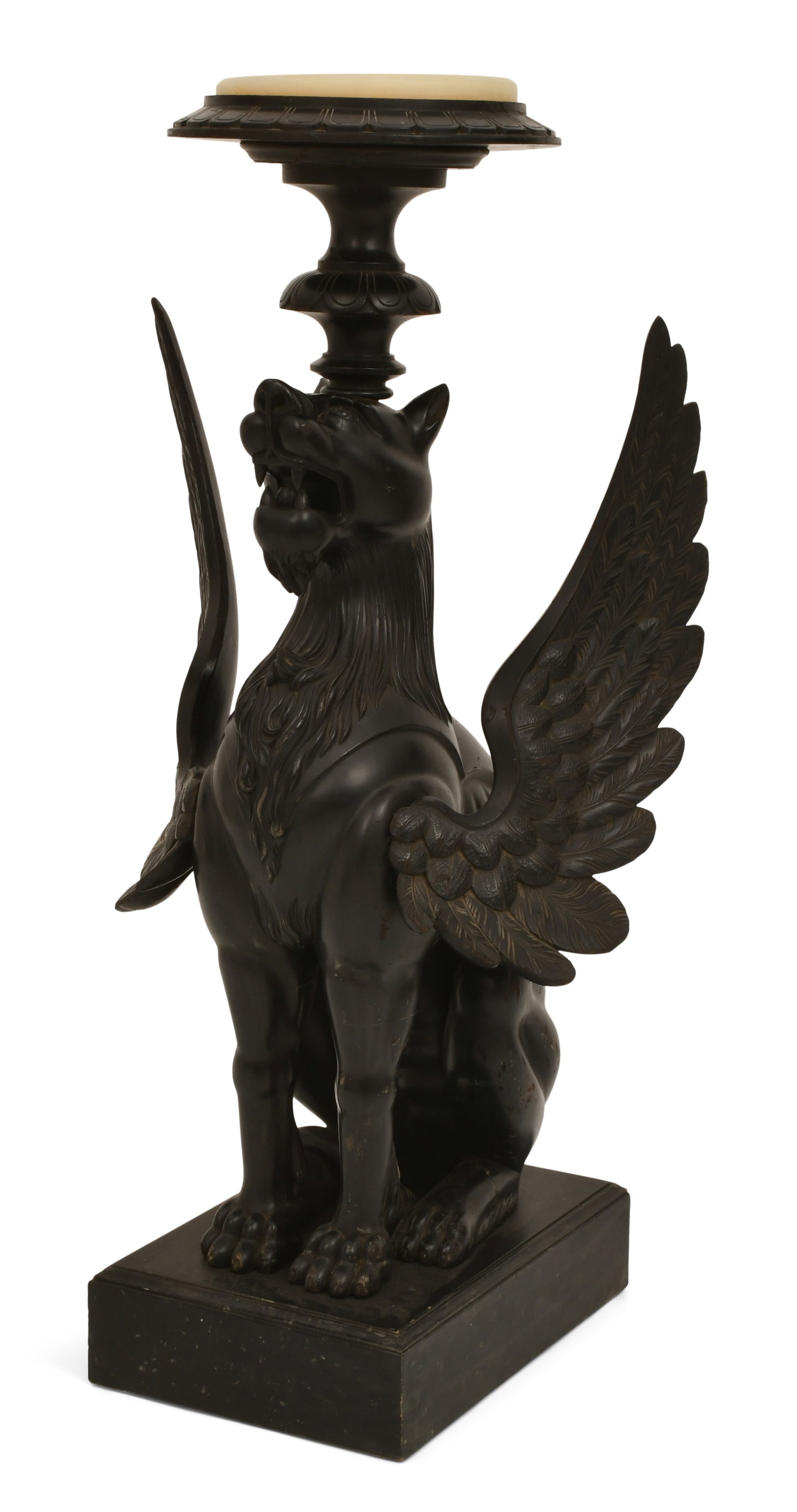 American Ebonized Griffin Pedestal (1 of 7)