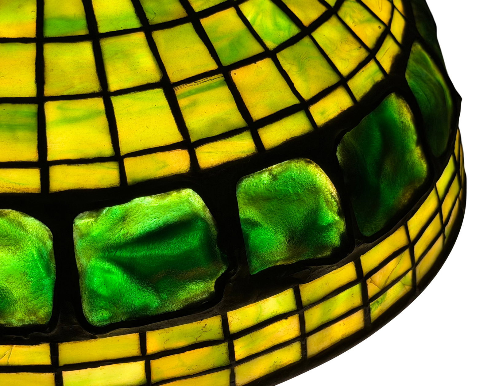 Tiffany Studios "Turtle-Back" Table Lamp Shade - 4
