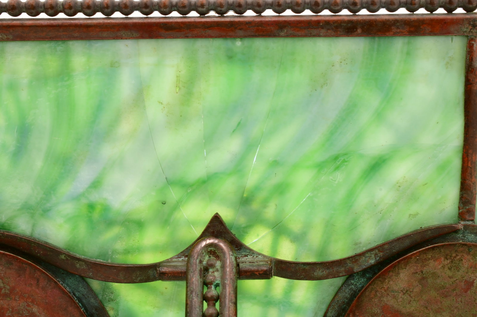Tiffany Studios "Pine Needle" Double Picture Frame - 6