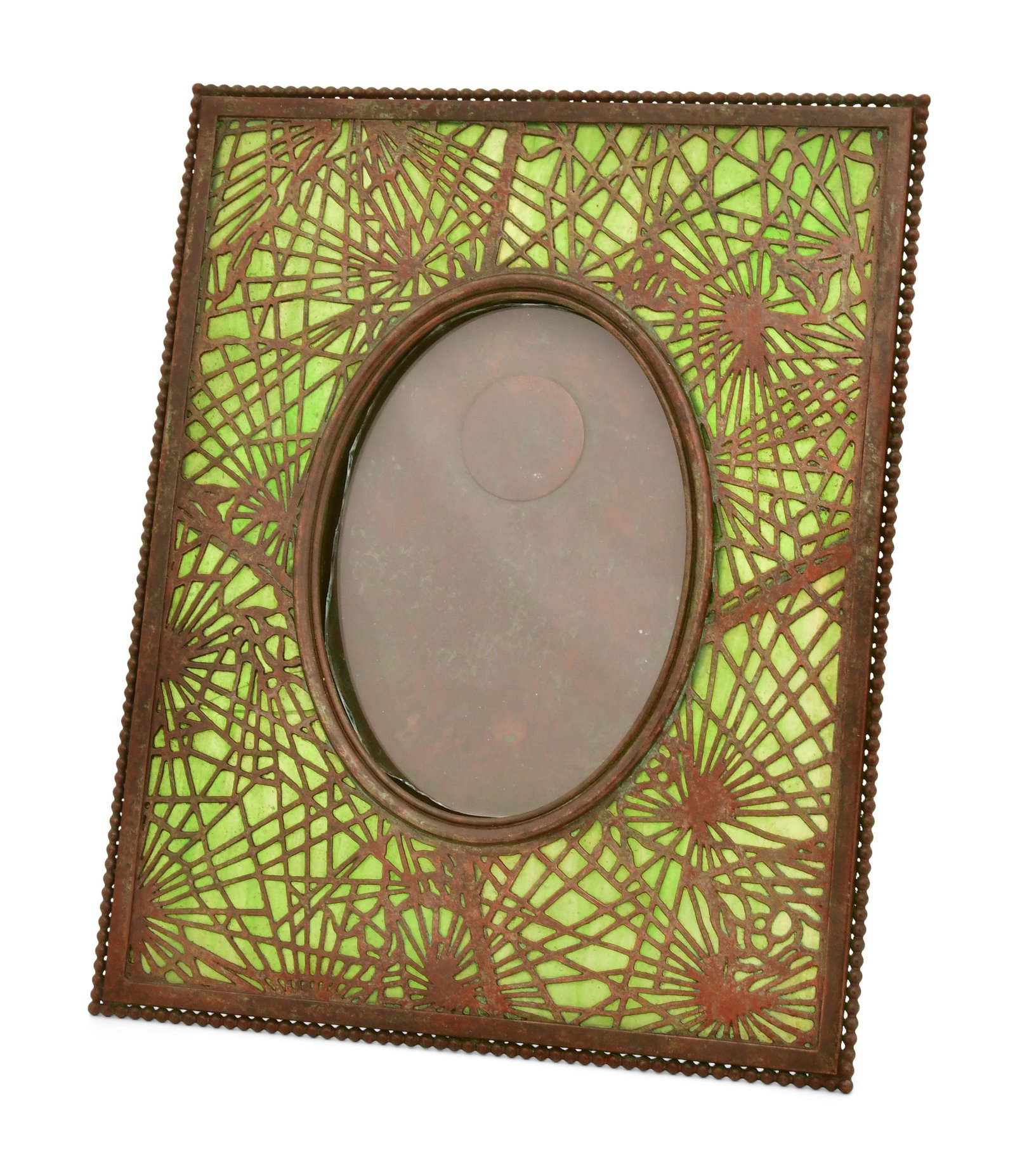 Tiffany Studios "Pine Needle" Picture Frame (1 of 5)
