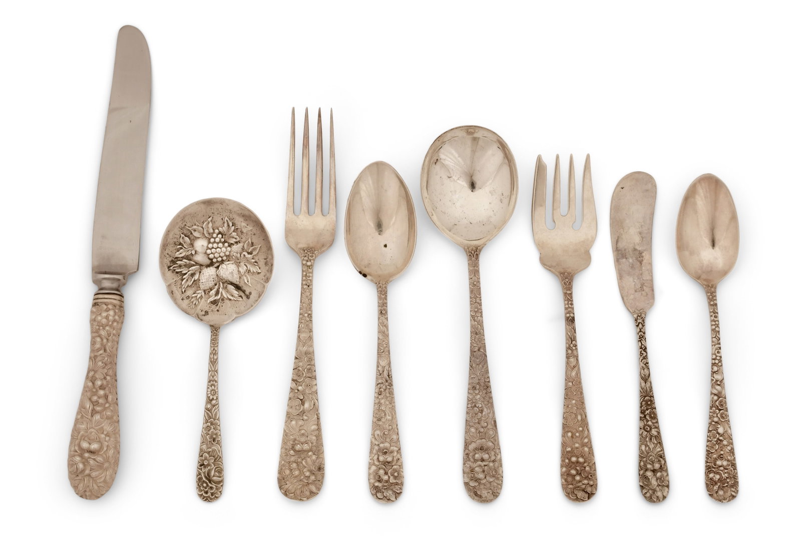 Stieff "Stieff Rose" Flatware Set, 57 Pieces (1 of 4)