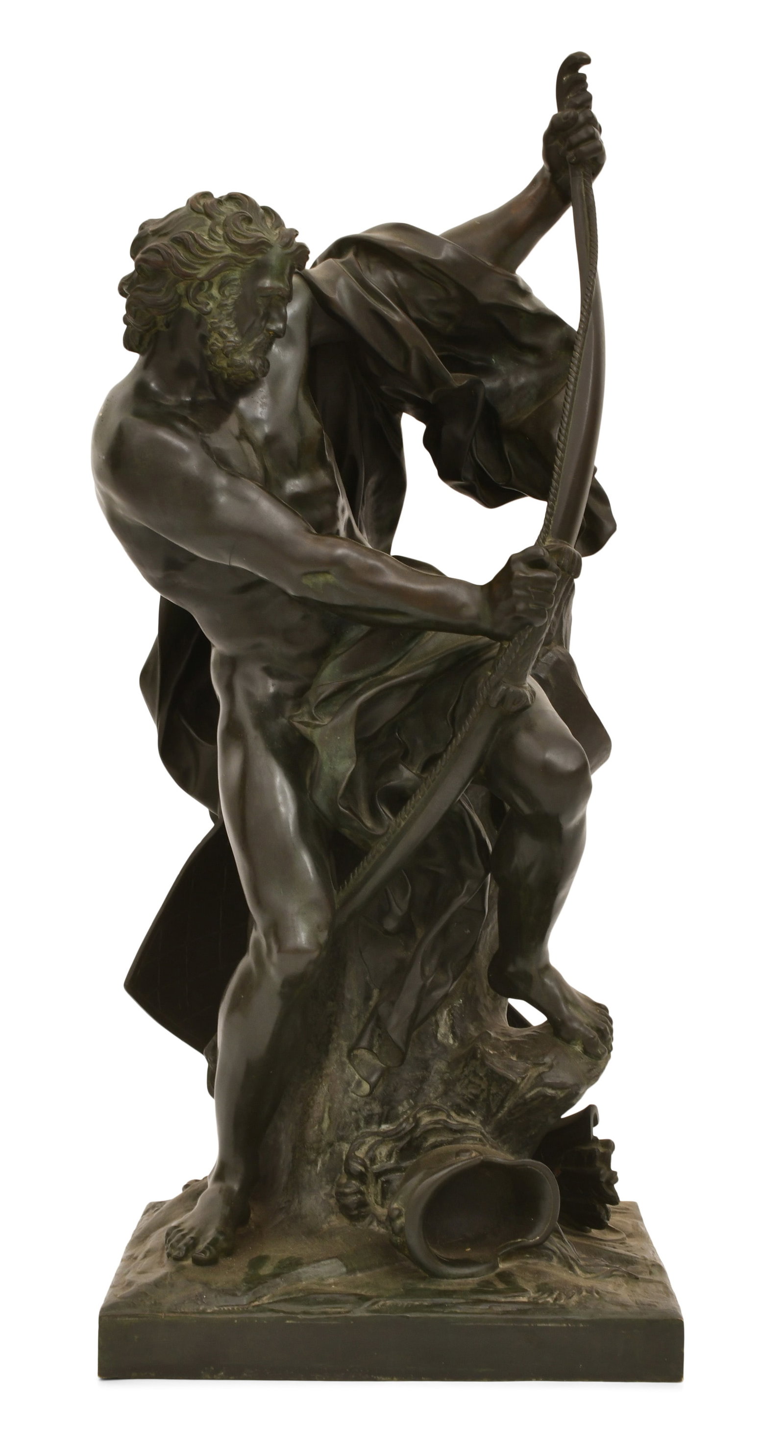Eugène Cornu (French, 1827-1899), Bronze Sculpture of Ulysses (1 of 6)