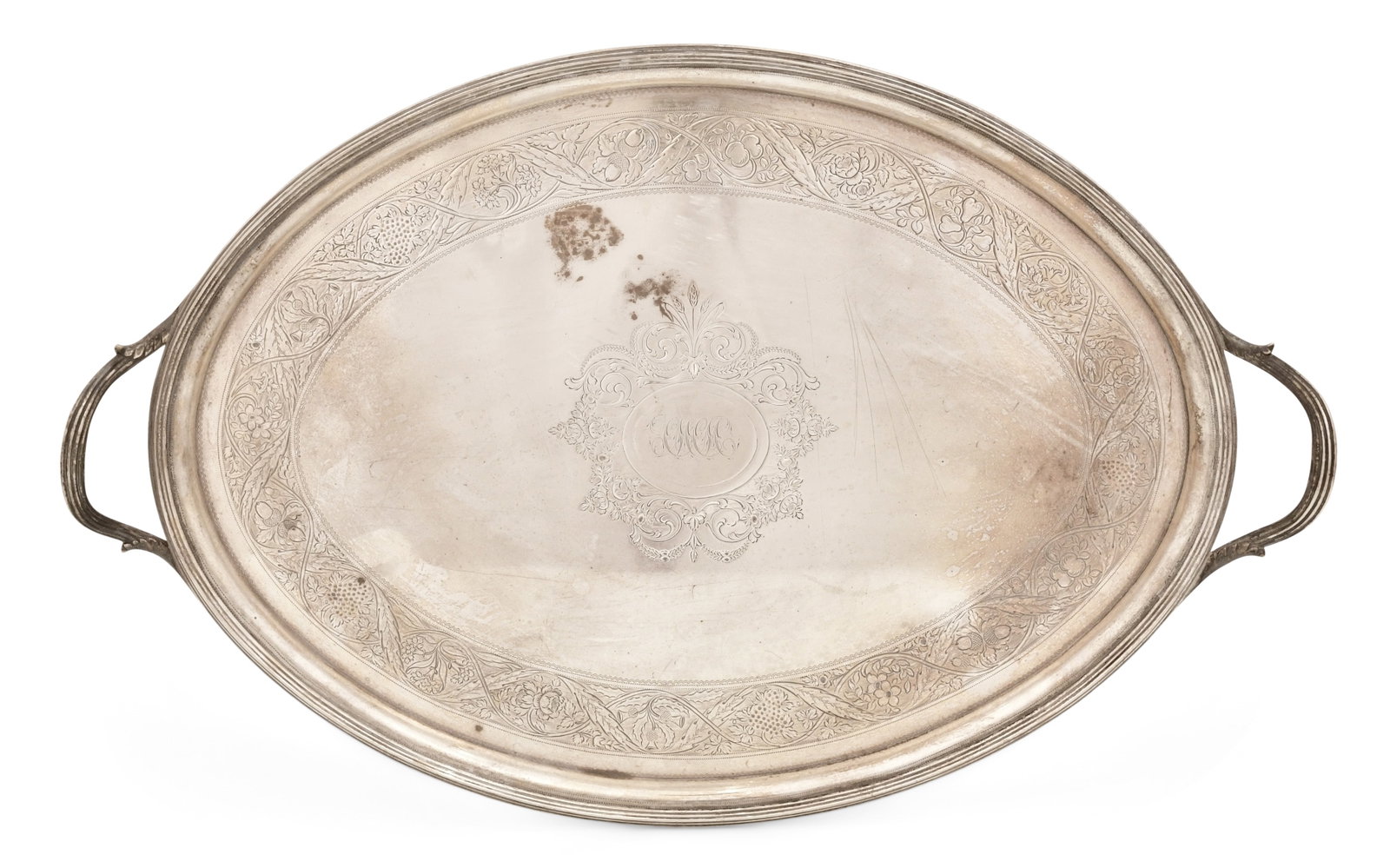 English Sterling Silver Tray (1 of 5)