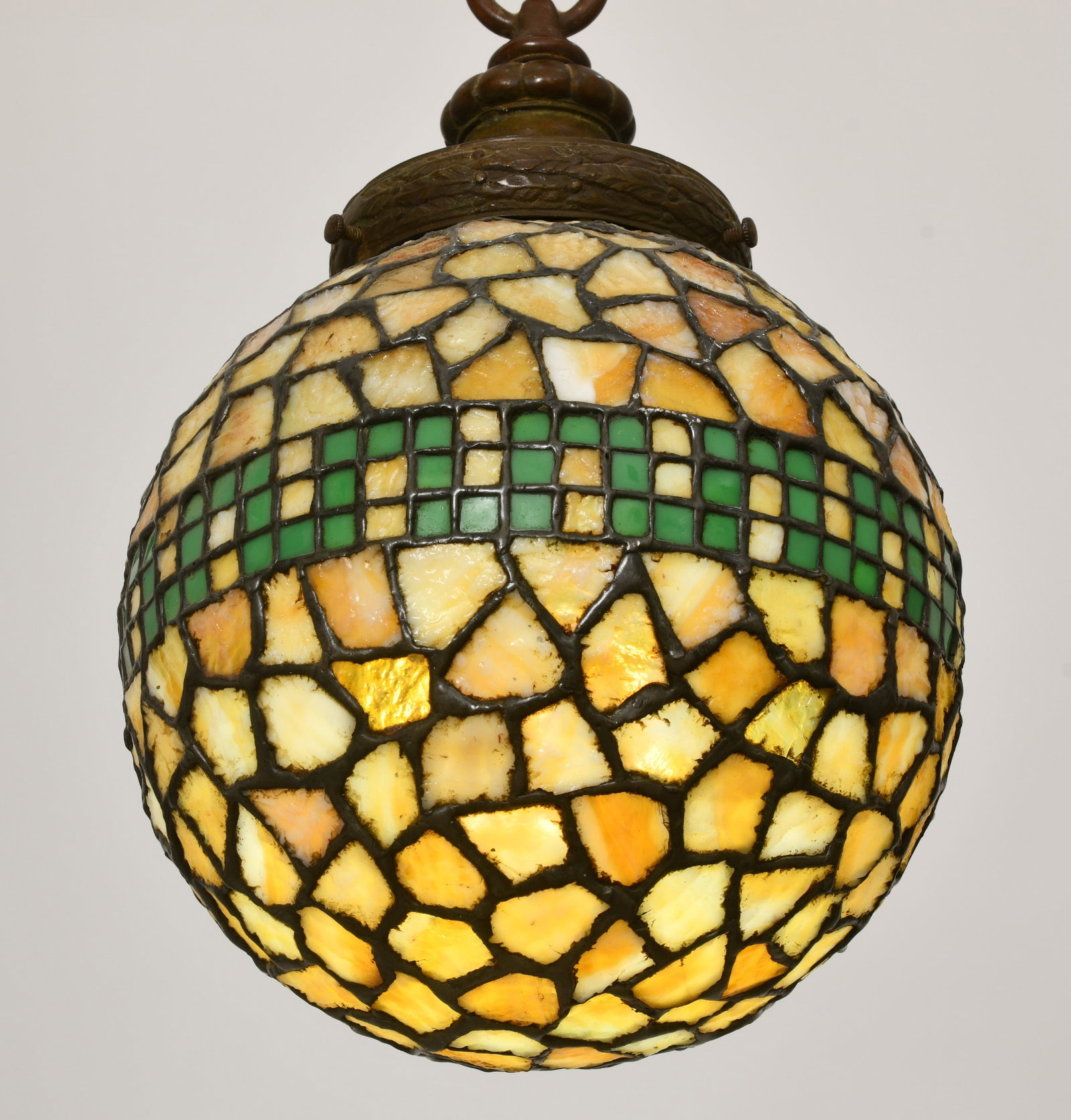Philip Semmer Geometric Globe Ceiling Light - 2