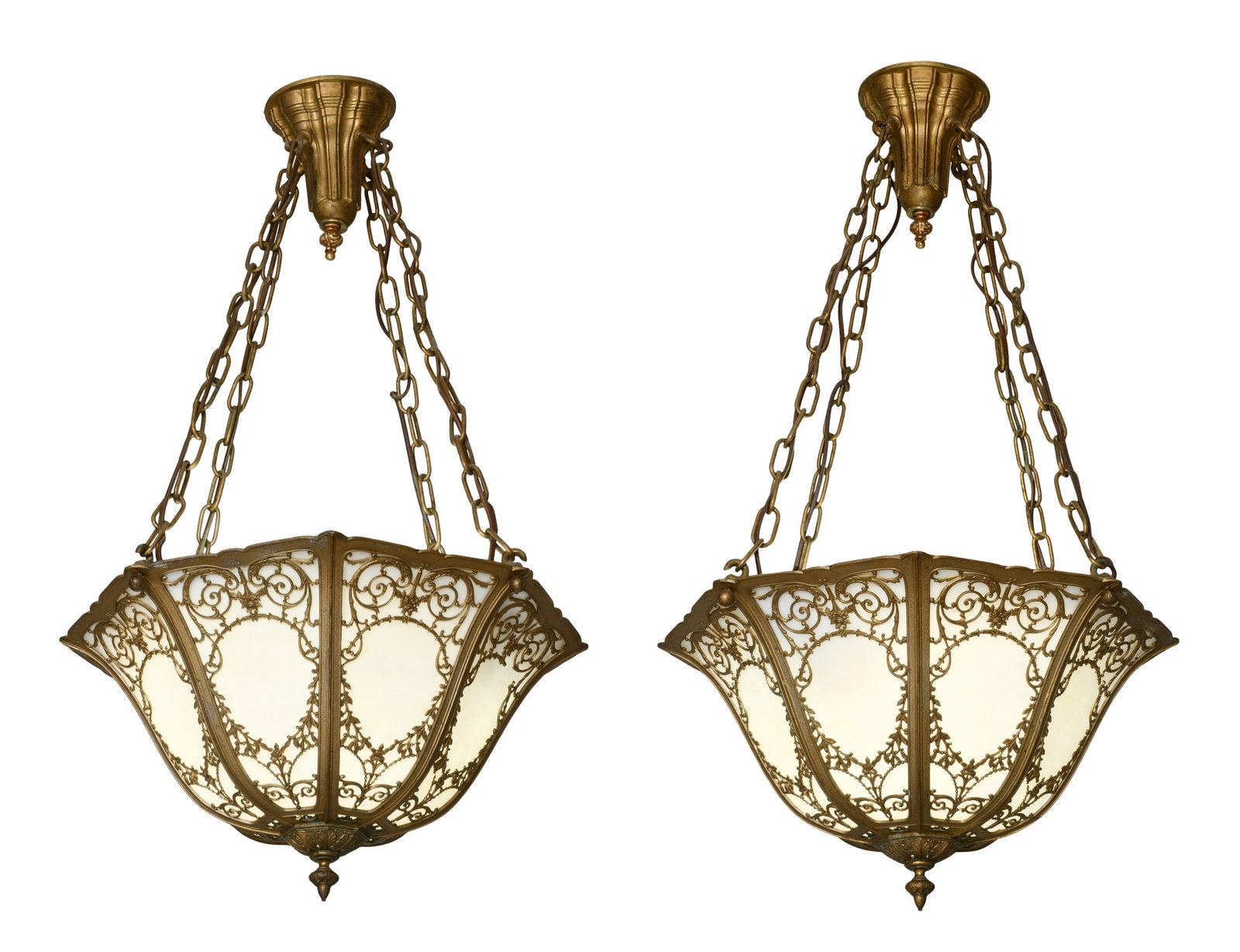 Edward Miller & Co., Pair of Chandeliers (1 of 6)