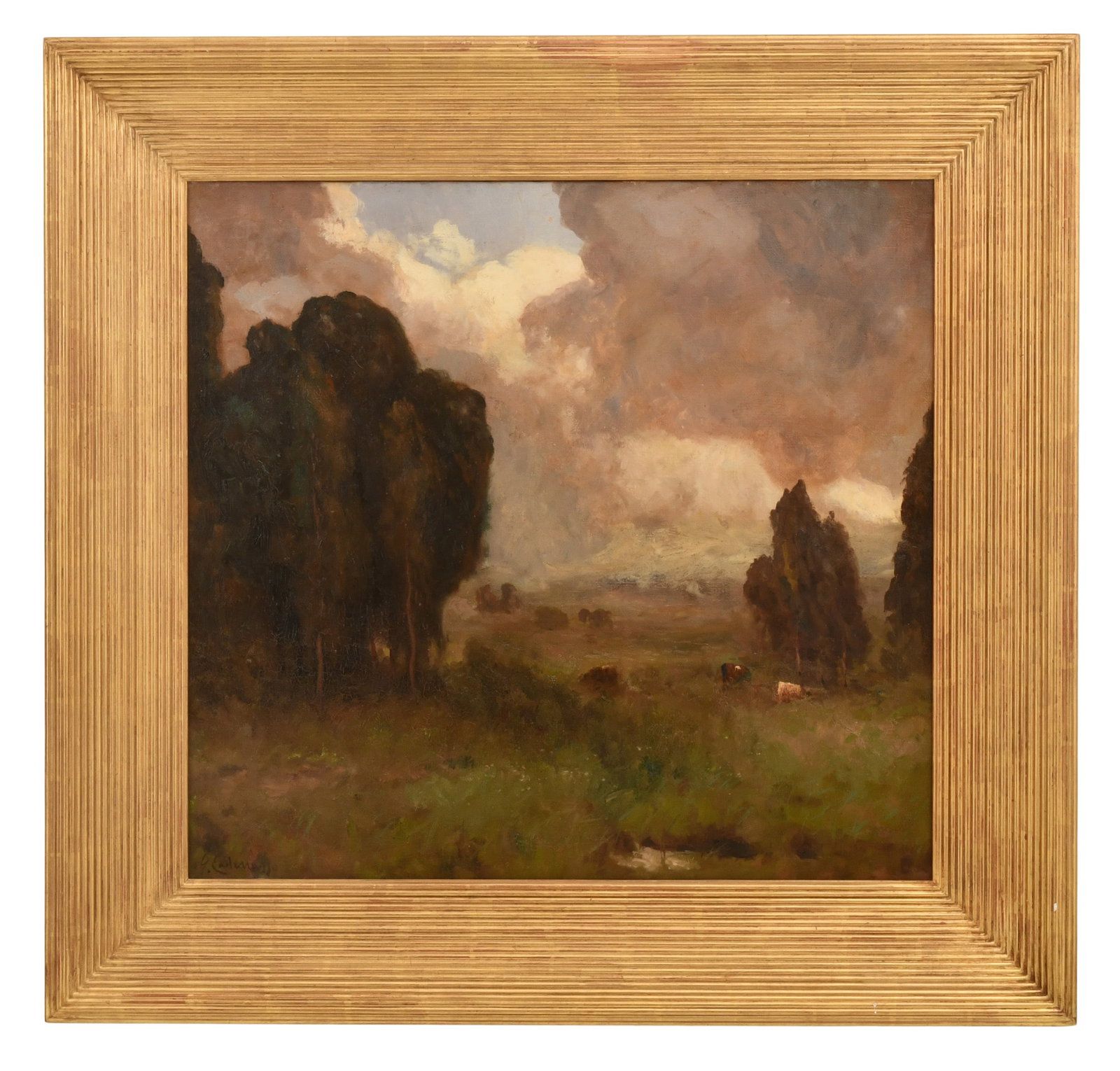 Giuseppe Cadenasso (American, 1858-1918), Landscape (1 of 4)