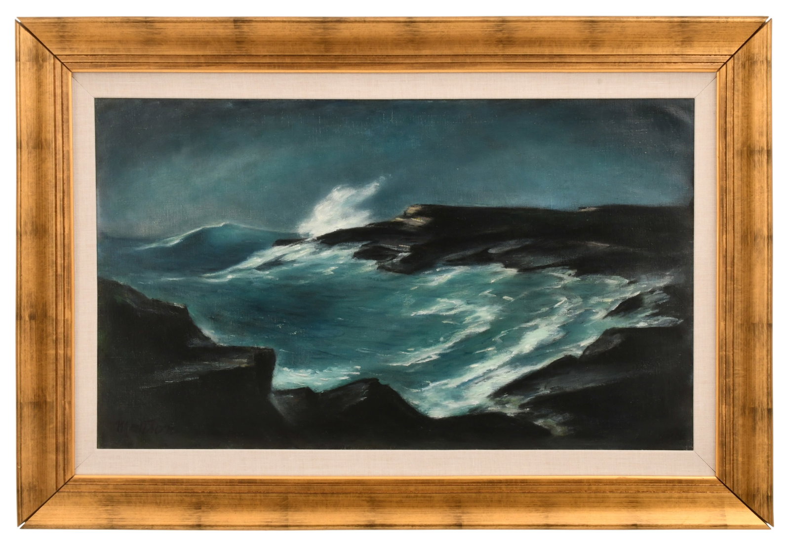Henry Mattson (American,1887-1971), "Silver Spray" (1 of 4)