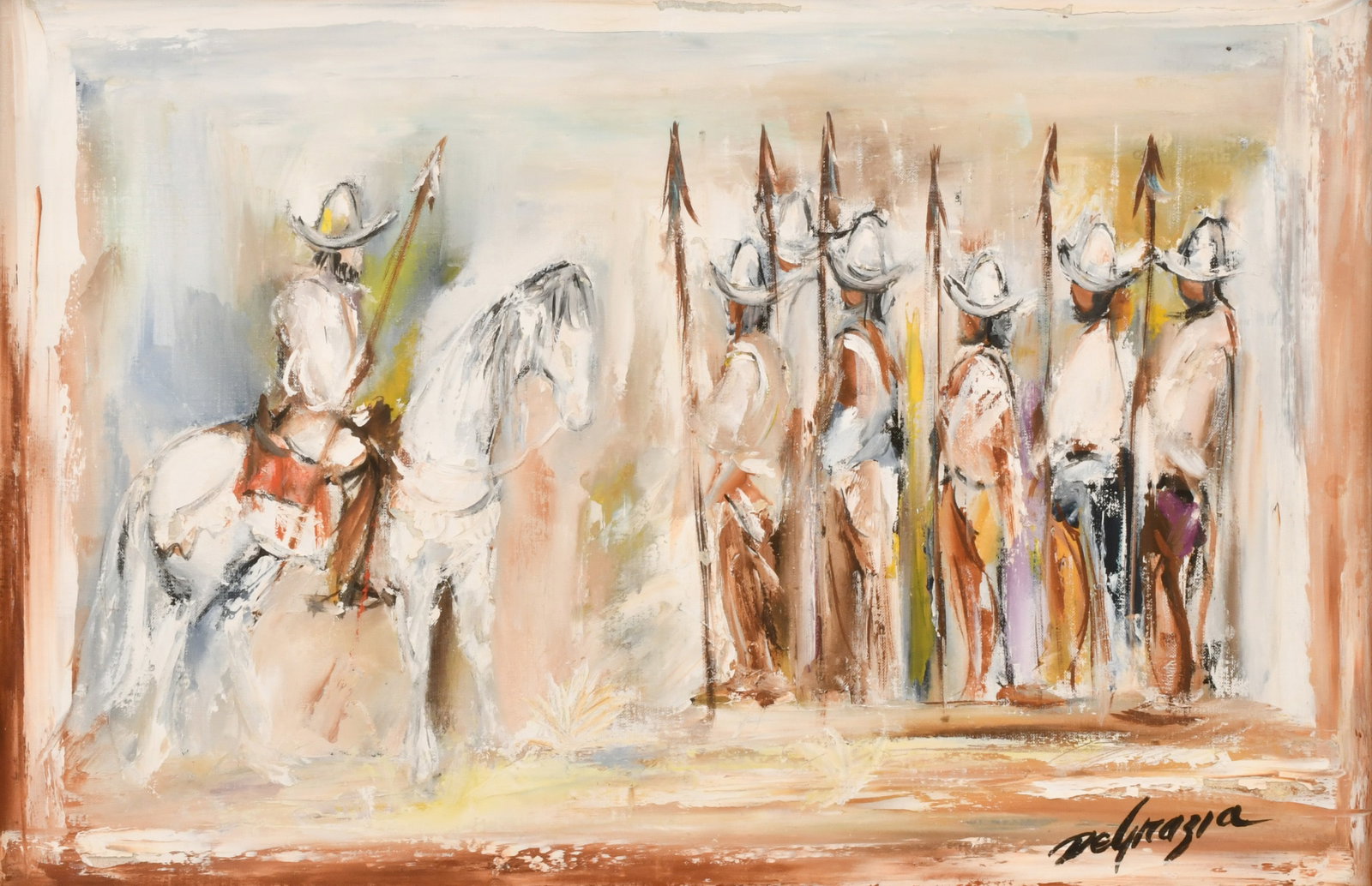 Ted De Grazia (American, 1909-1982), The Juan Galván Story, Tucson, Arizona (1 of 4)