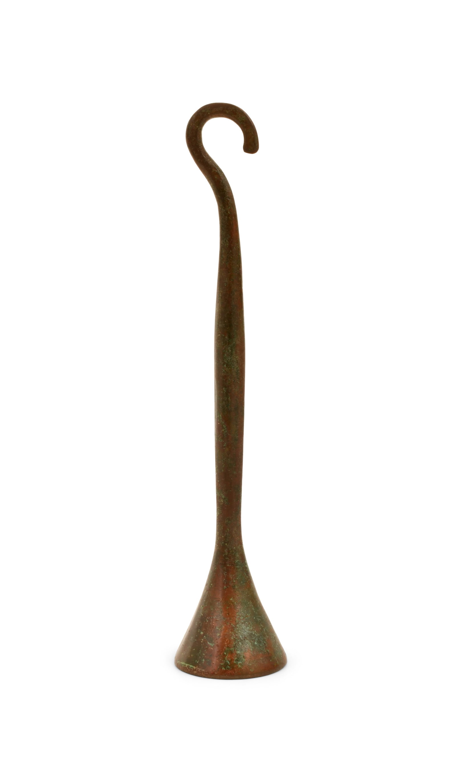 Tiffany Studios Snuffer: Tiffany Studios Snuffer circa 1905 patinated bronze 5 in. long Provenance: Private Collection, Connecticut Other Notes: Fontaine's Auction Gallery can arrange shipping for this item (USA only).