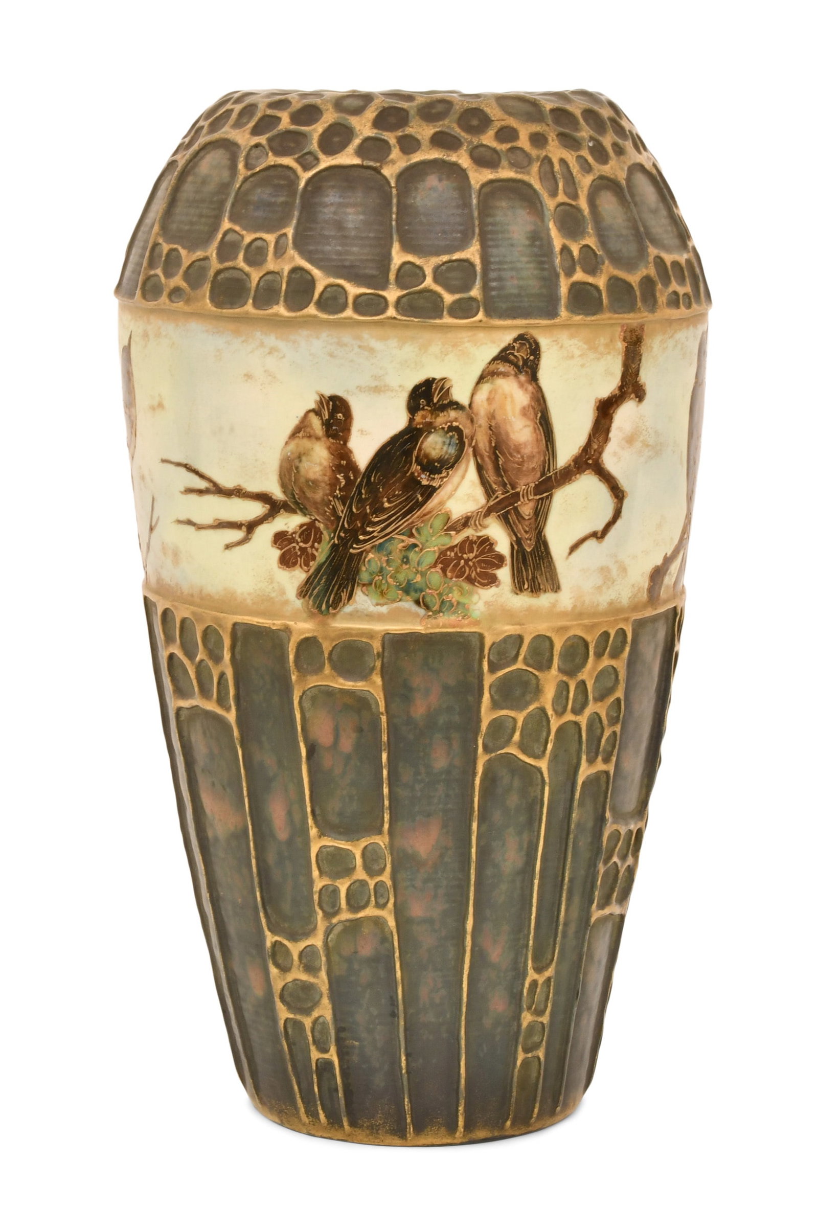 Amphora Pottery Vase with Birds (1 of 7)