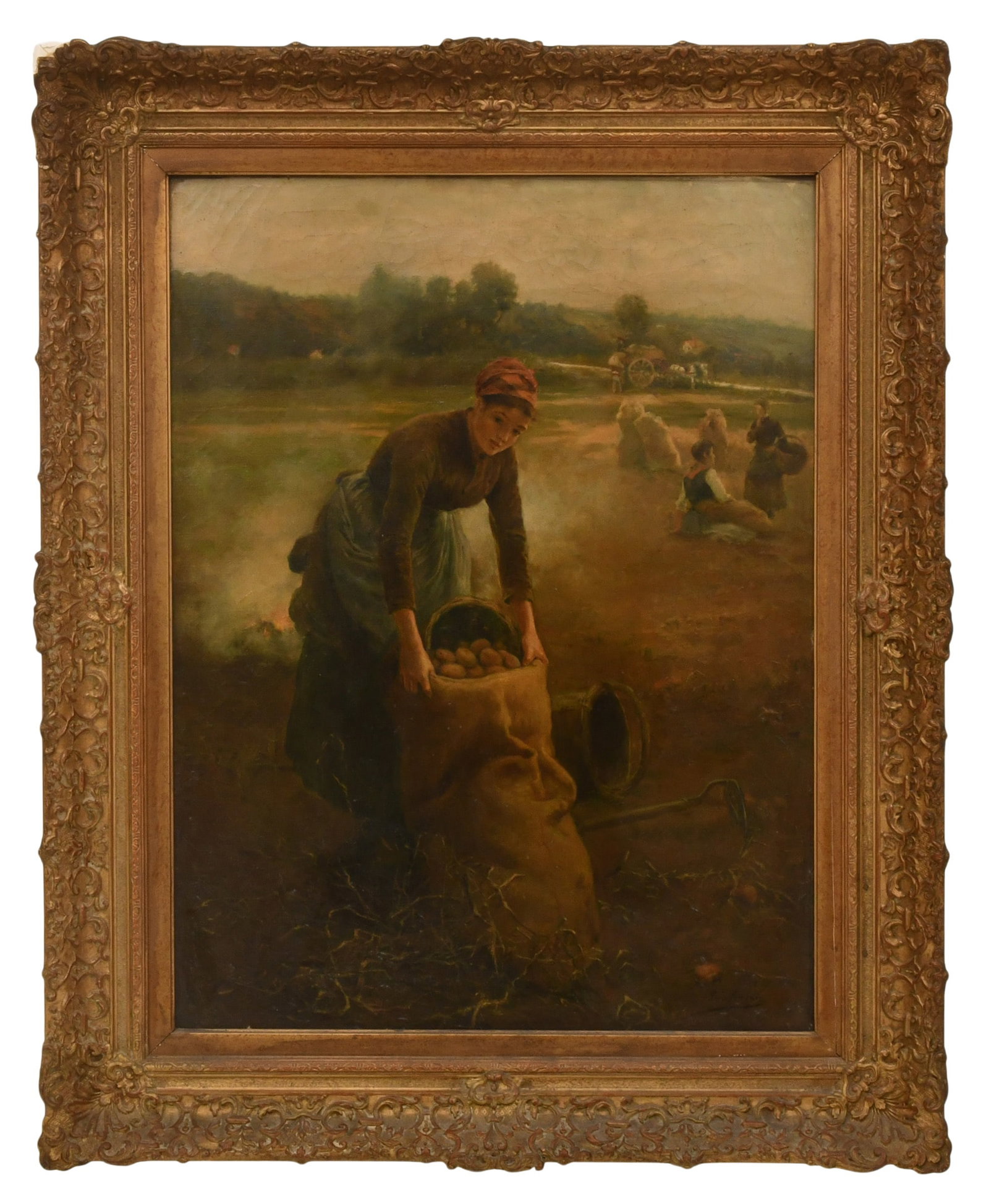 Luis Jimenez Aranda (Spanish, 1845-1928), The Harvest (1 of 3)