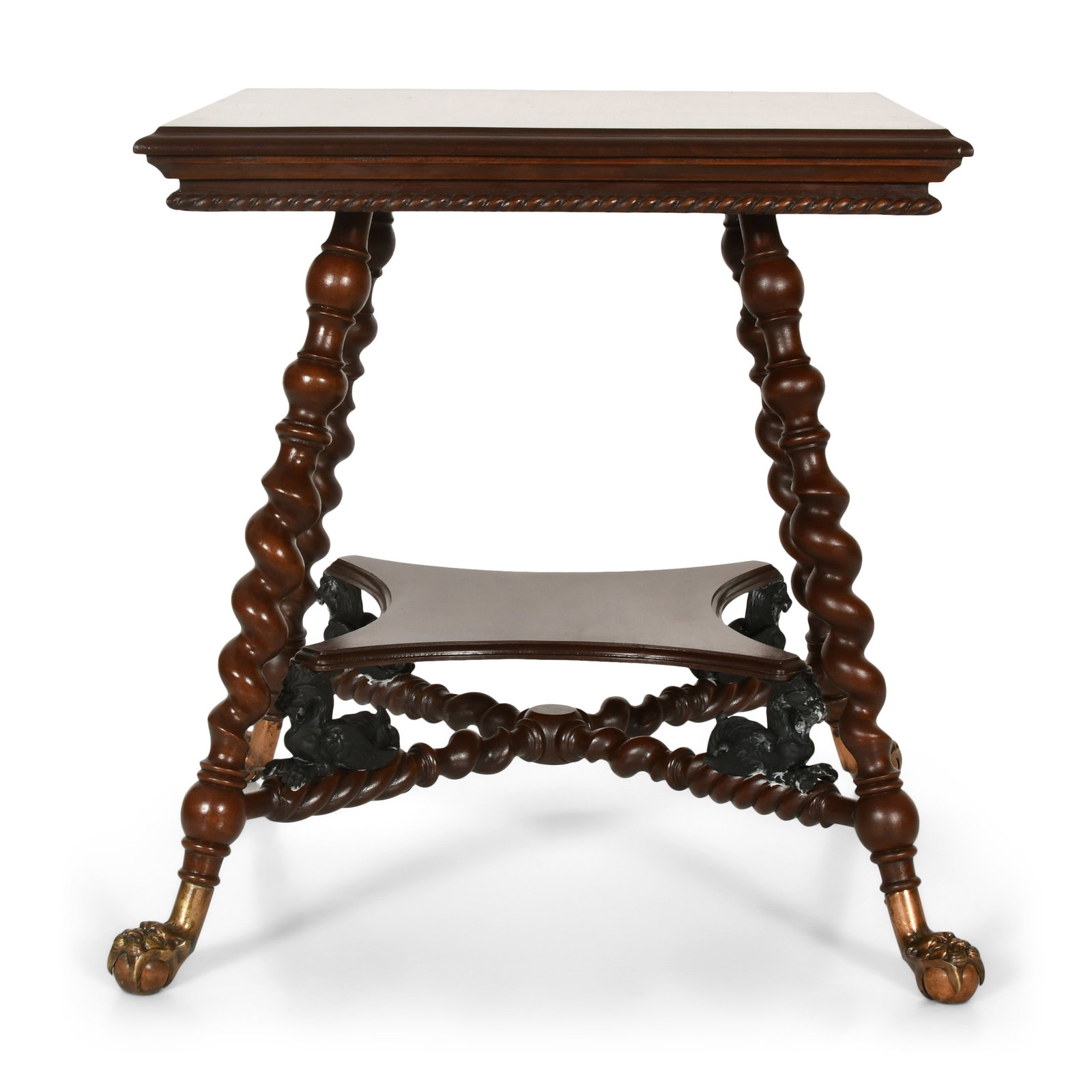 Merklen Brothers Mahogany Table (1 of 6)