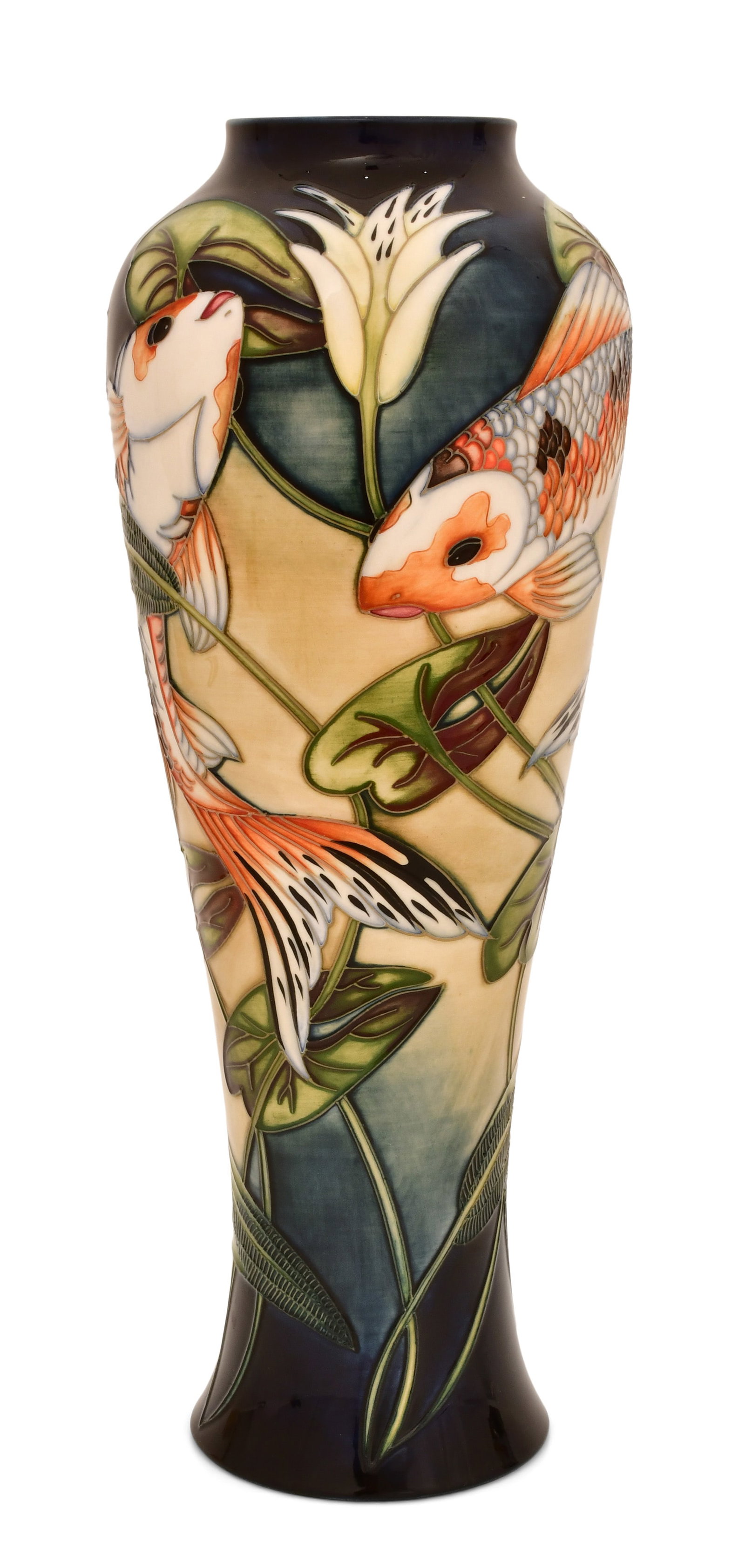 Moorcroft Pottery "Koi" Vase (1 of 7)