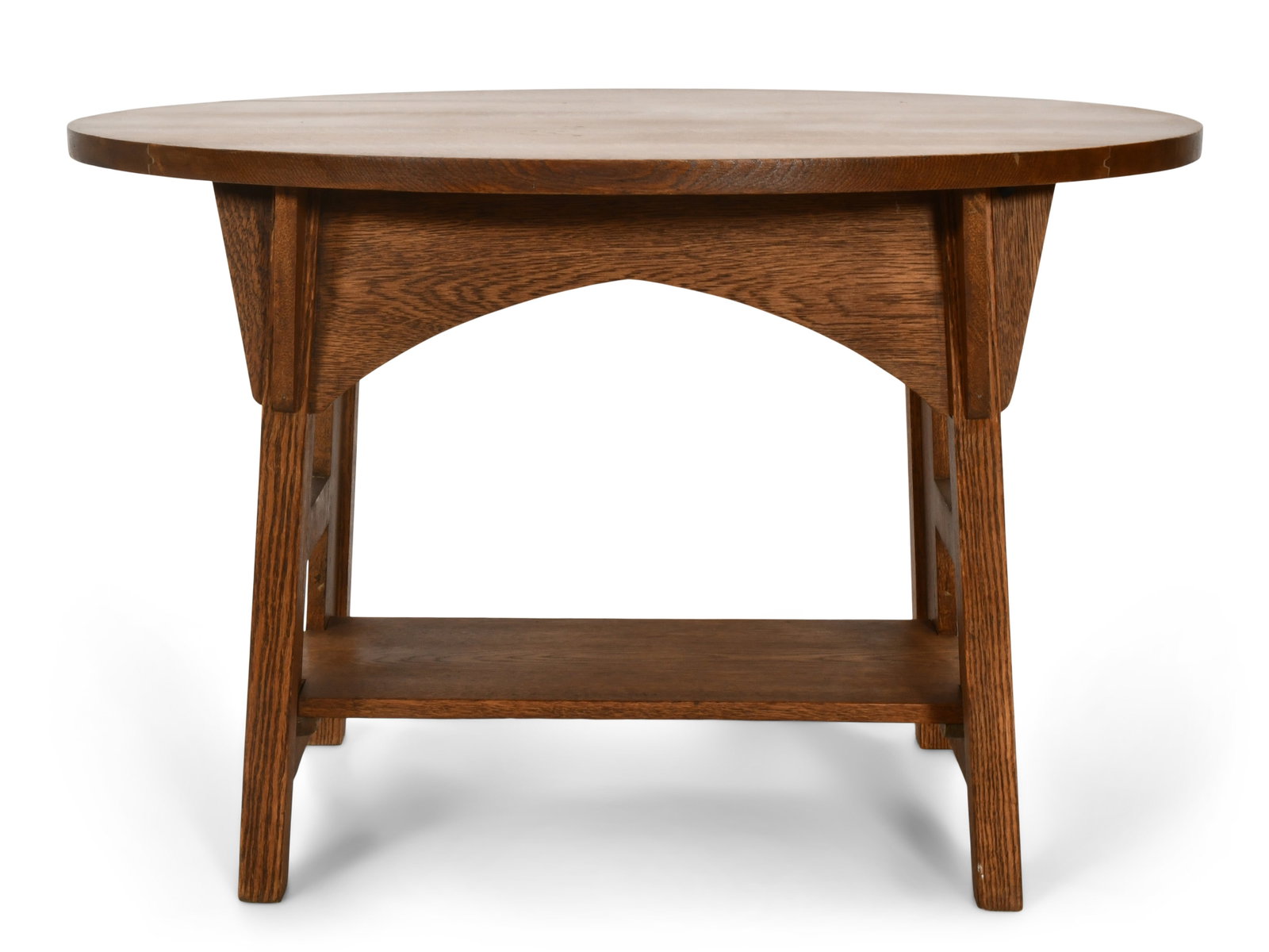 Charles P. Limbert Co. Oval Table, Model 146 - 2