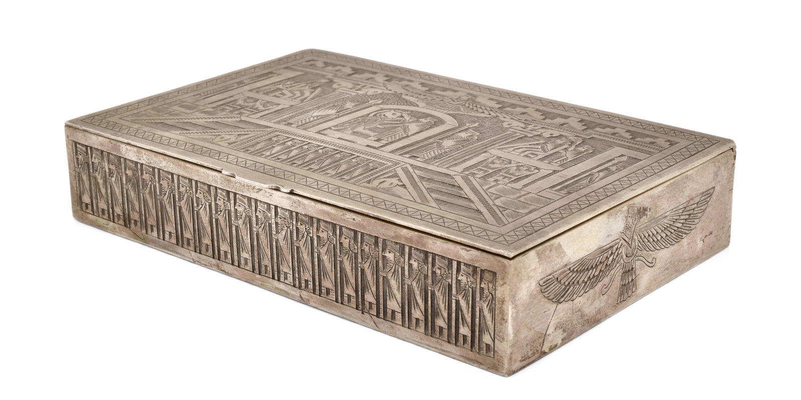 A Fine Persian Silver Box - 2