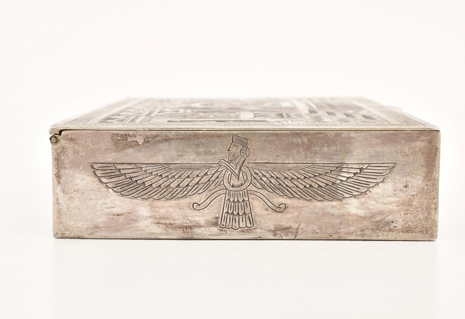 A Fine Persian Silver Box - 4