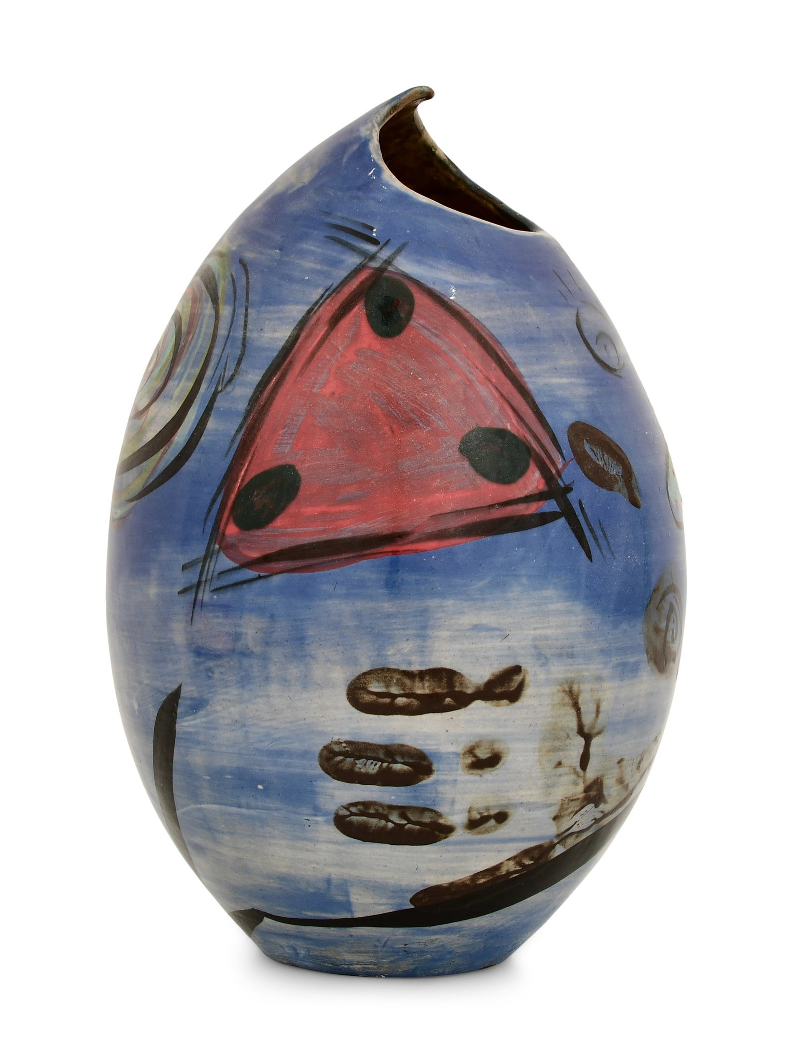 Khaled Ben Slimane (Tunisian, b. 1951), Ceramic Vessel (1 of 5)