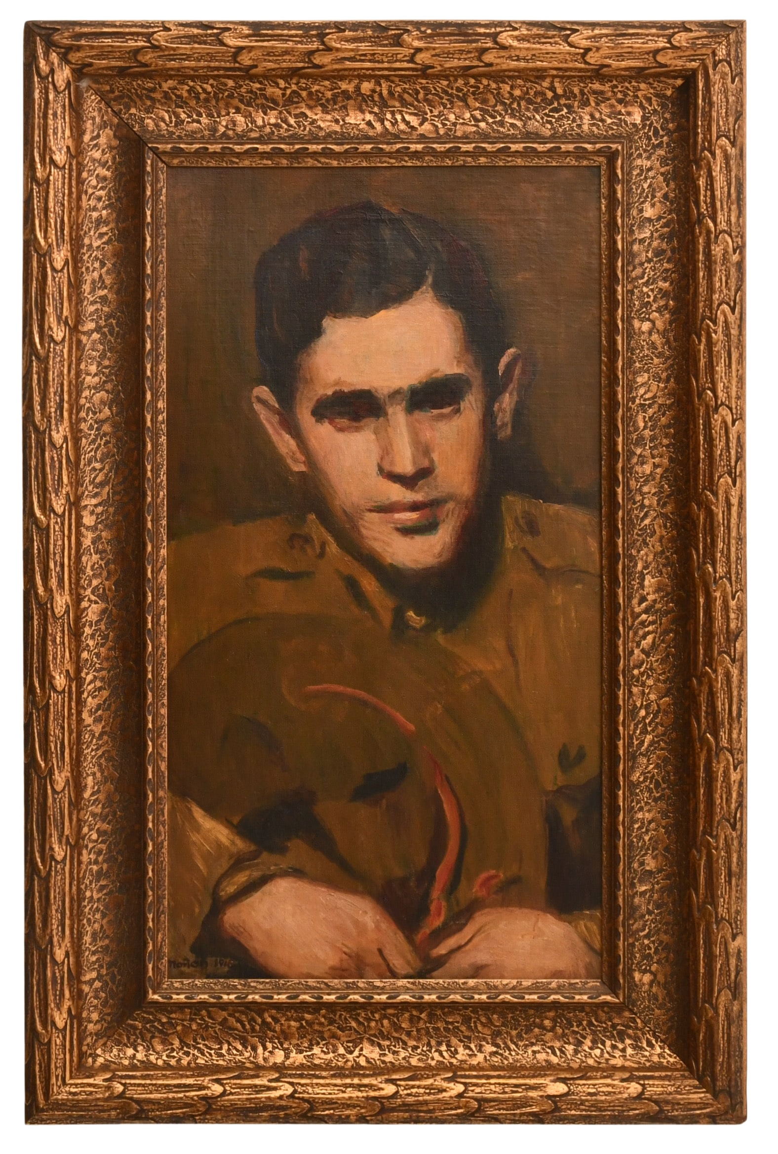 William Samuel Horton (American, 1865-1936), "Doughboy Soldier" (1 of 3)