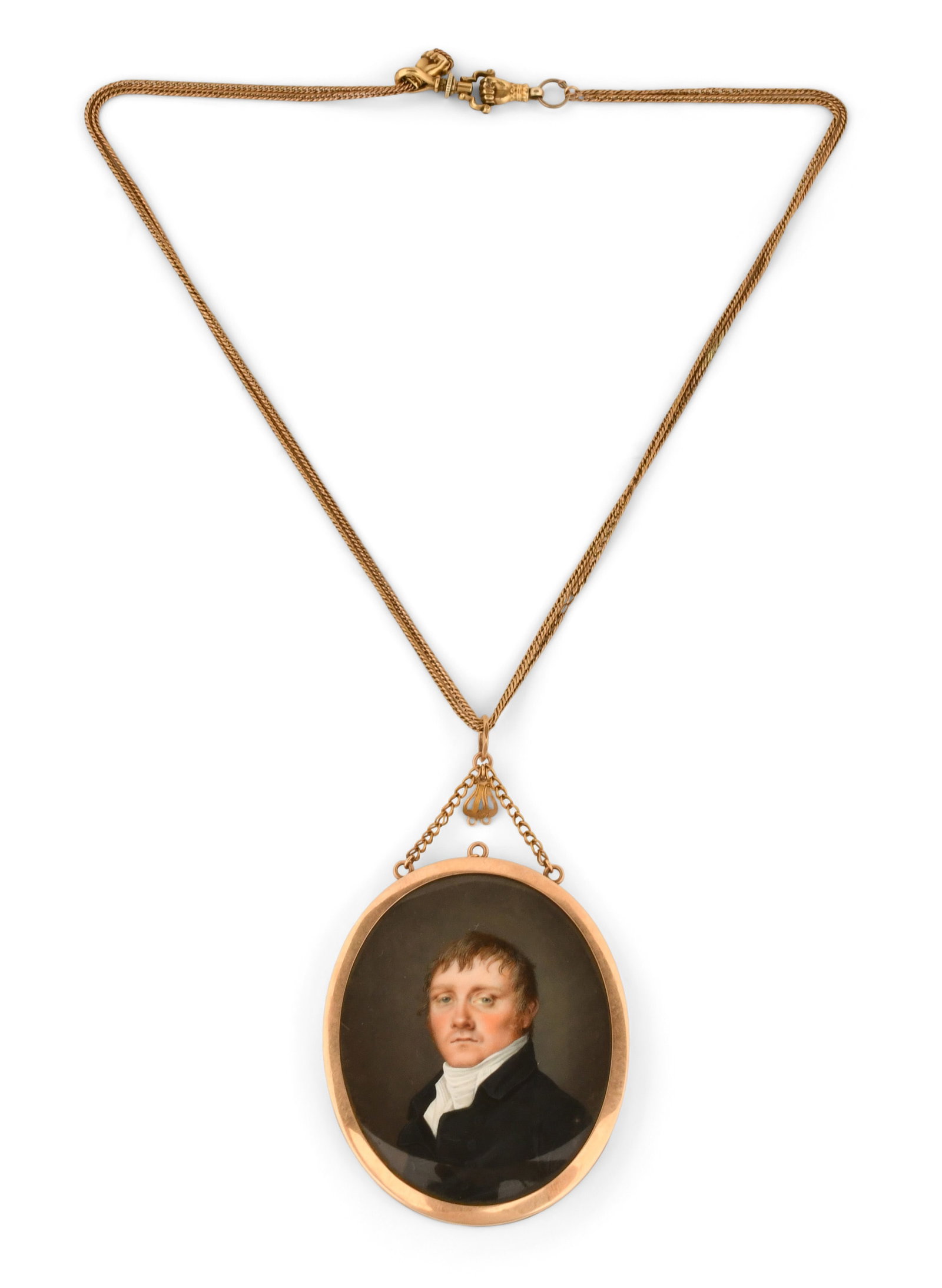 Victorian 18K Gold Mourning Locket (1 of 5)
