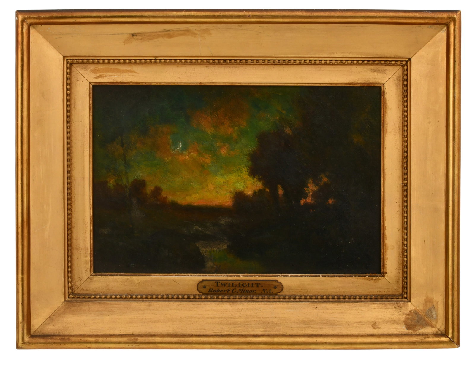Robert C. Minor, Sr. (American, 1839-1904), "Twilight" (1 of 3)