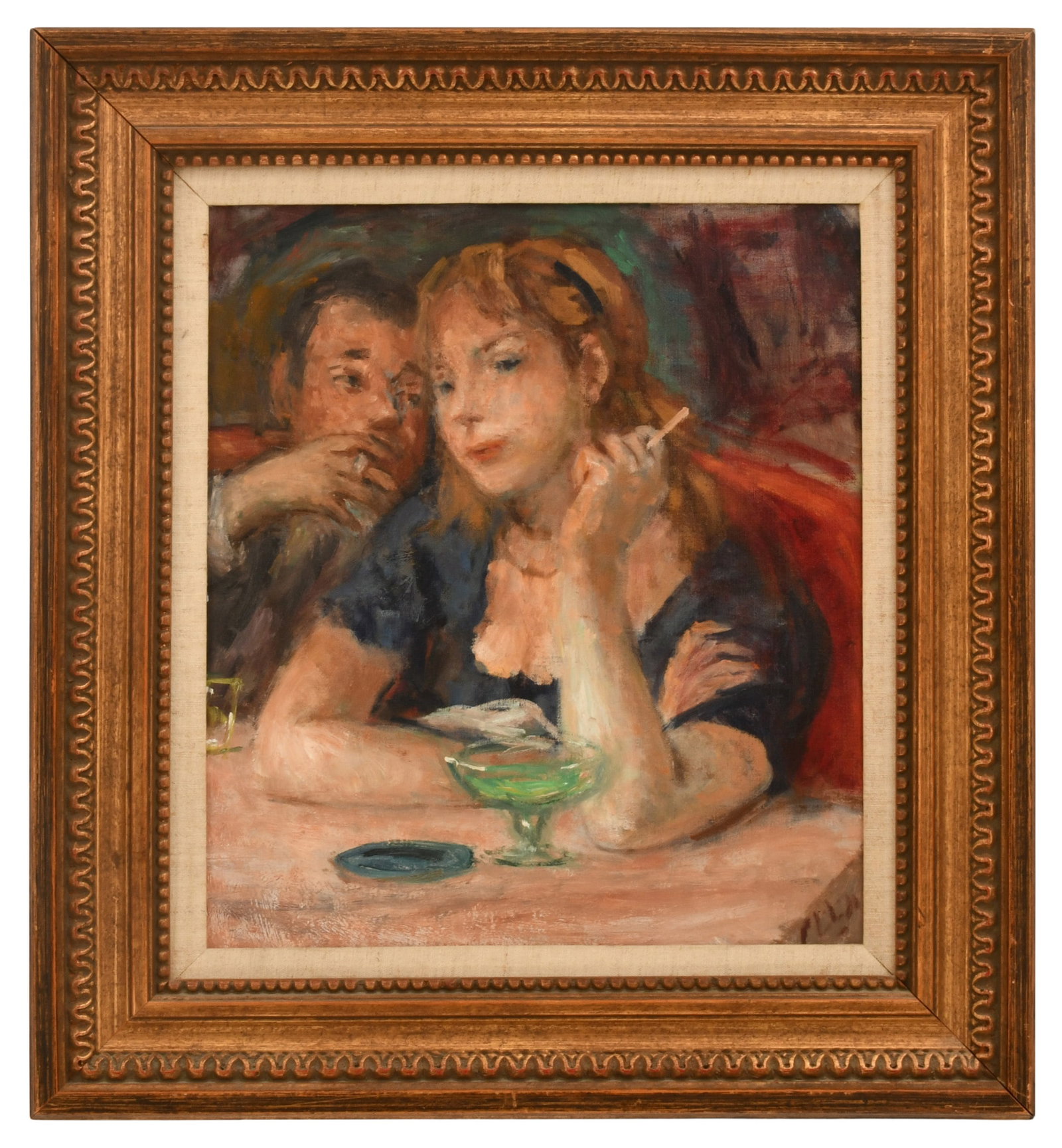Robert Philipp (American, 1895-1981), Paris Cafe (1 of 3)