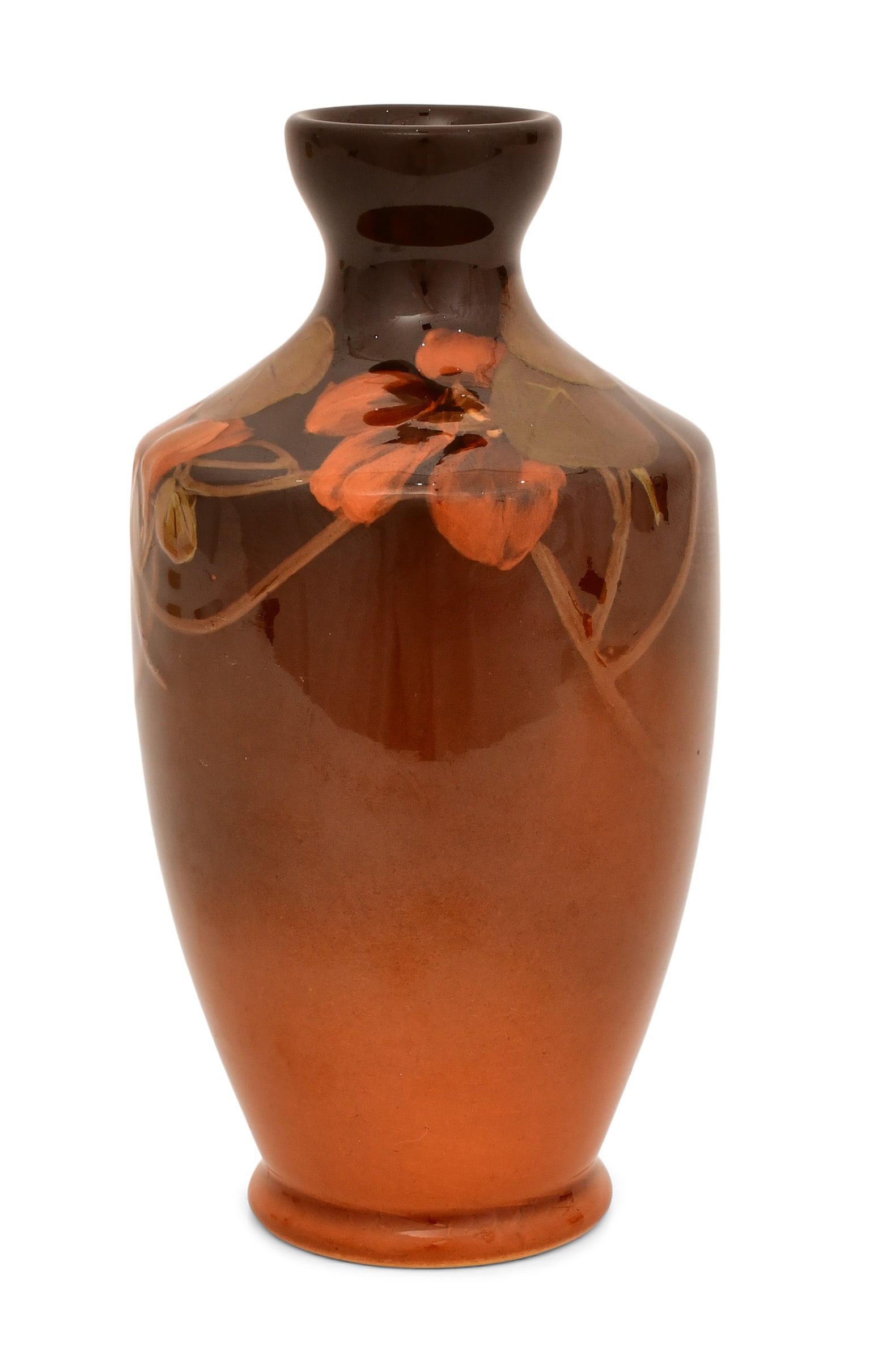 Rookwood Pottery Standard Glaze Floral Vase, Decorated by Rose Fechheimer (1 of 4)