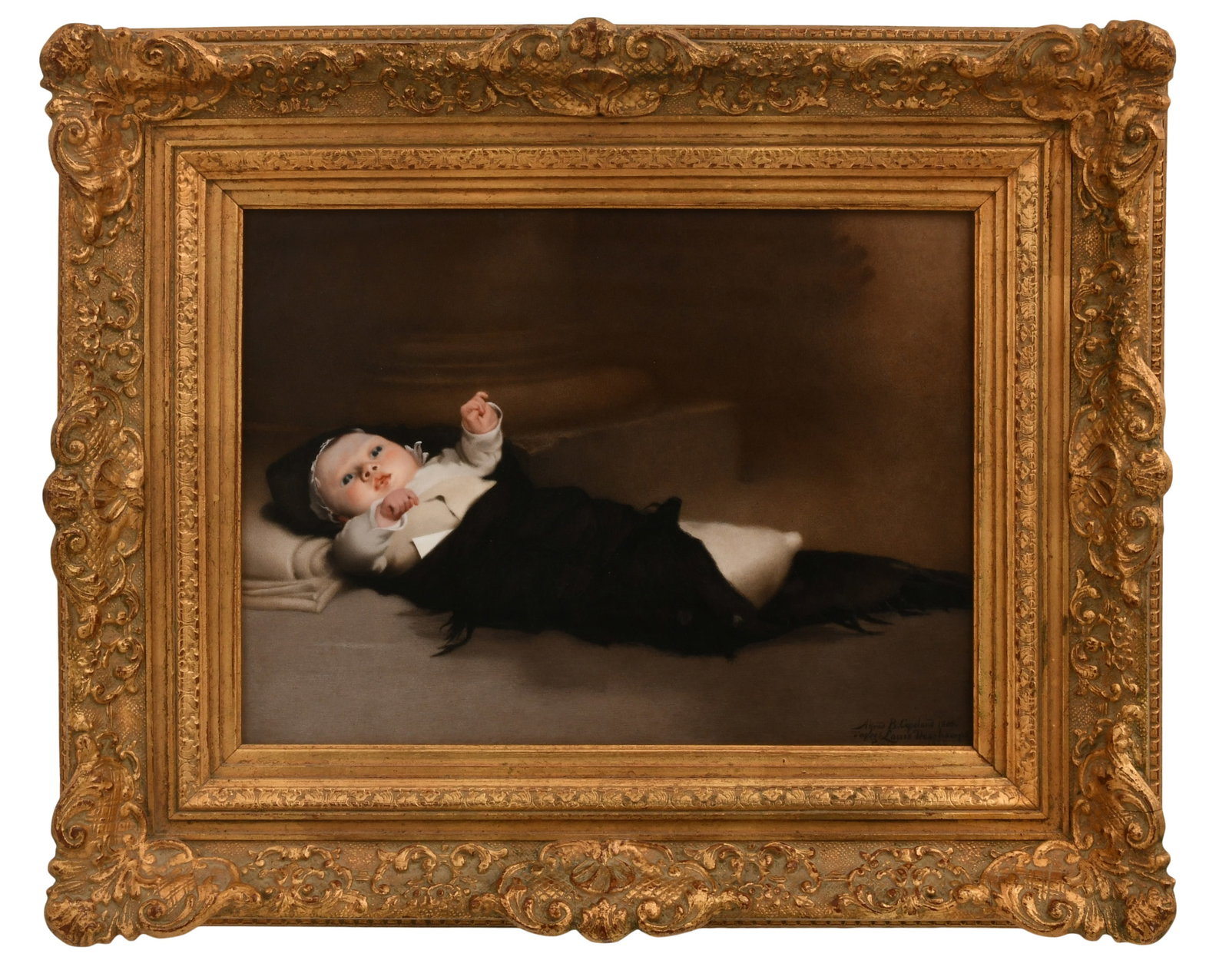 Alfred Bryant Copeland (American, 1840-1909), Newborn, After the work by Louis Henri Deschamps (1 of 3)