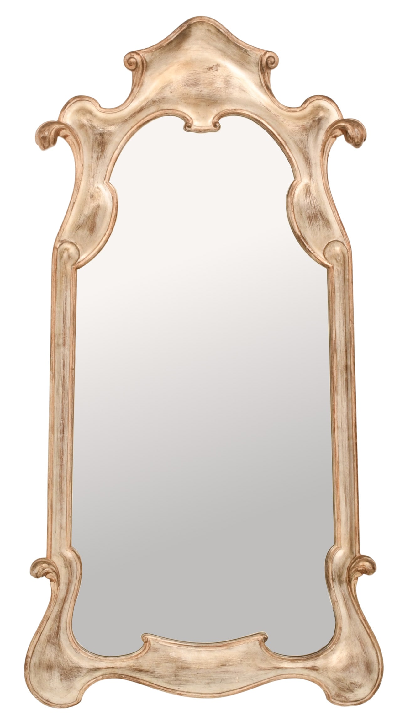 Italian Mid-20th Century Wooden Mirror (1 of 5)