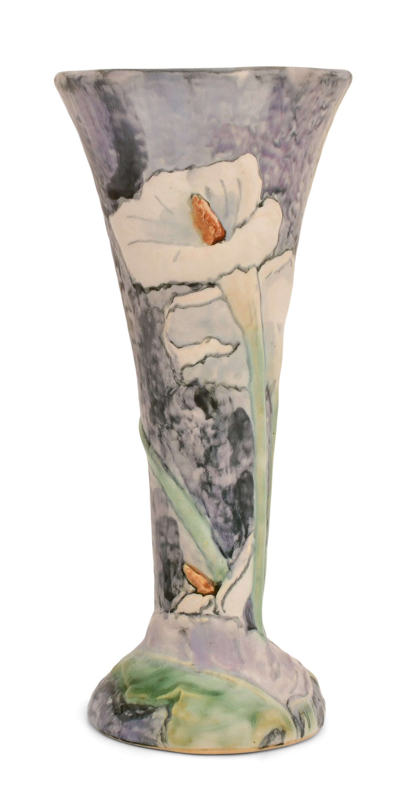 Weller Pottery Silverstone Floral Vase (1 of 1)