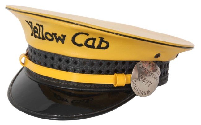 yellow cab hat