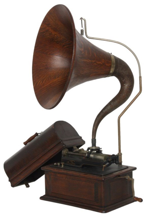 Edison Triumph Phonograph w/ Horn