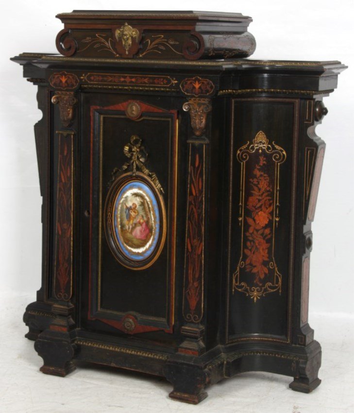 Alexander Roux Inlaid Renaissance Revival Credenza - Jan 11, 2014 ...