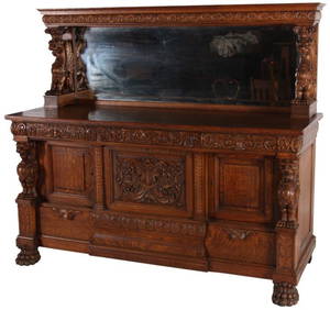 Attr: RJ Horner Oak Sideboard (1 of 9)