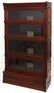 Carved Mahogany Ideal Staking Bookcase - 5