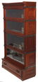 Carved Mahogany Ideal Staking Bookcase - 6