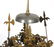 19th C. Brass Double Fusee Skeleton Clock - 7