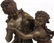 French Figural Mantle Clock - 8