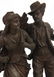 French Figural Mantle Clock - 6