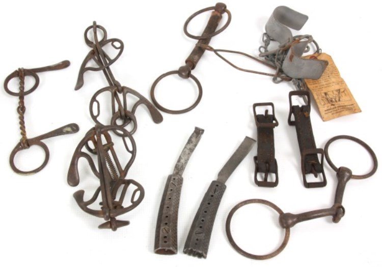 Box Horse Bits & Shoeing Tools: Box Horse Bits & Shoeing Tools