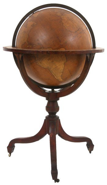 20 in. English Terrestrial Globe & Stand (1 of 6)