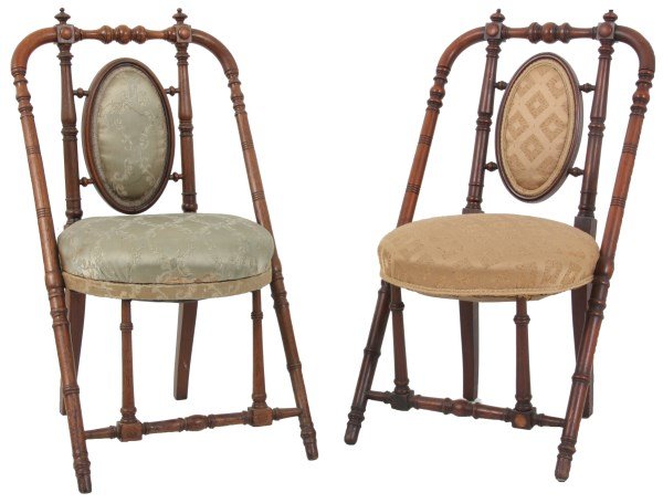Pr. Signed Hunzinger Sidechairs (1 of 10)