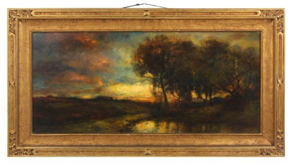 C. P. Appel O/C Sunset Landscape (1 of 6)