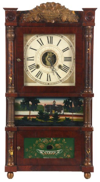 Birge & Mallory Triple Decker Mantle Clock (1 of 10)